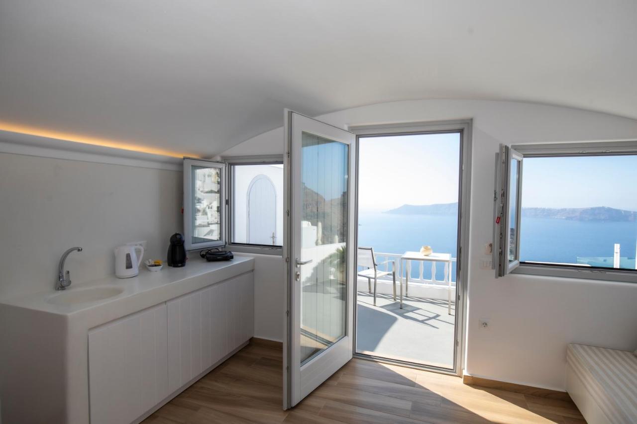 Santorini View Studios - Firostefani Caldera Exterior foto